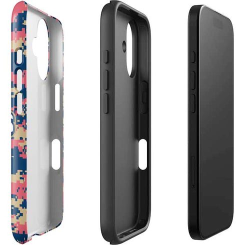NBA New Orleans Pelicans Digi Camo iPhone 16 Impact Case